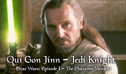 Liam Neeson Qui Gon Jinn